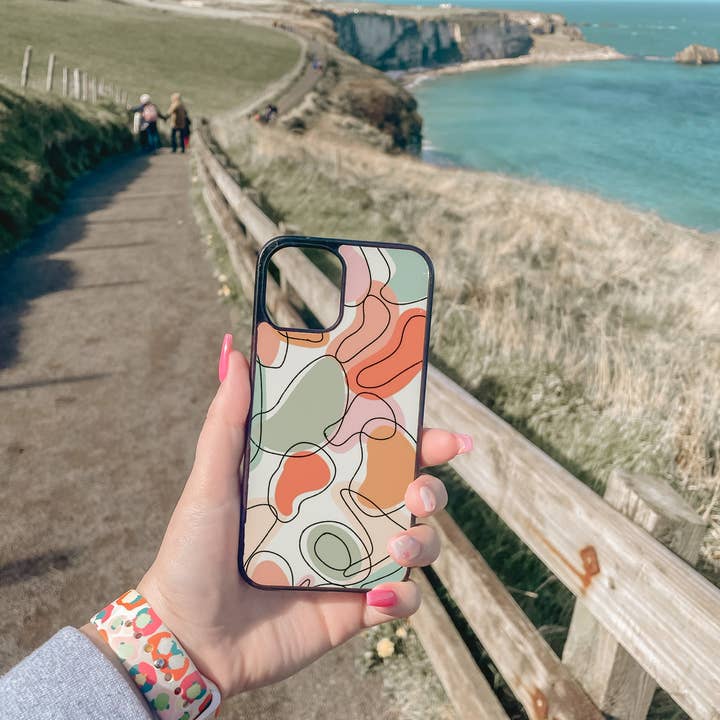 Étui abstrait estival pour la vente par Hailey Stickers