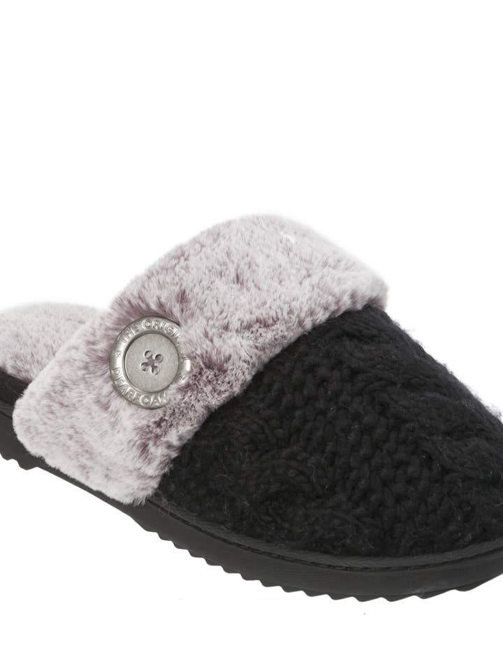 Kabel Strik Lukket Tå Scuff for engroshandel hos Dearfoams