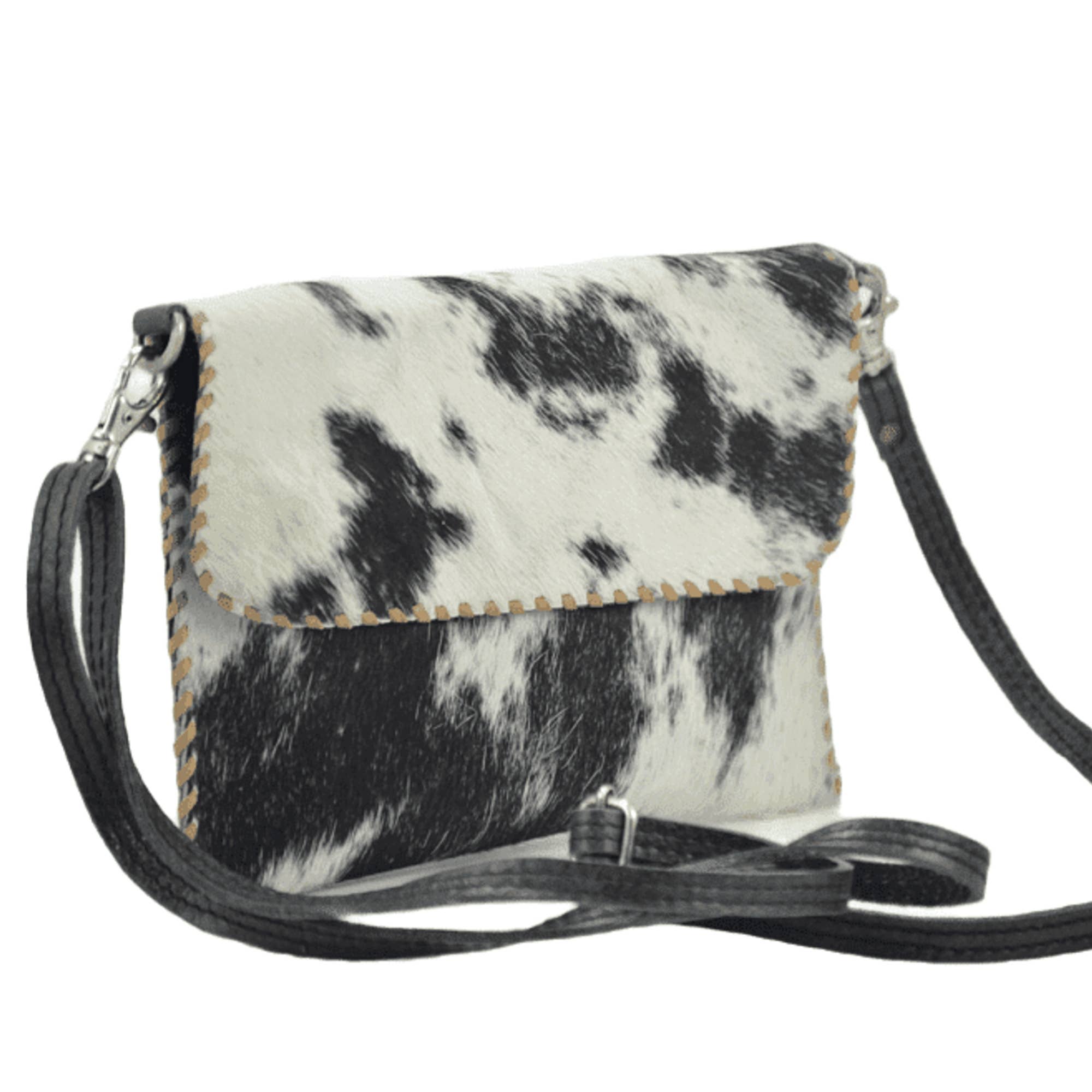 STUDIO CALEIDOSCOPE - Wholesale Crossbody Bag - Women's - Grace Crossbody Bag Cowhide Hairon Leather10