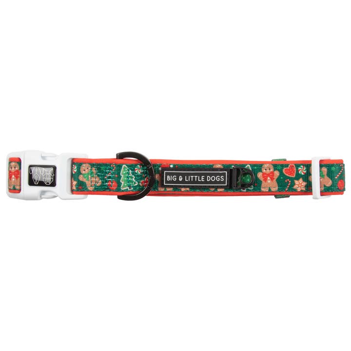 Big and Little Dogs - Wholesale Pet Collar - Dog - DOG COLLAR & BOW TIE option: Gingerbread Cutie1