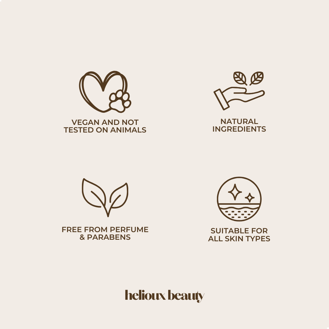 HELIOUX BEAUTY – wholesale Self-tanner – Self Tanning Drops For Face & Body with Hyaluronic Acid3