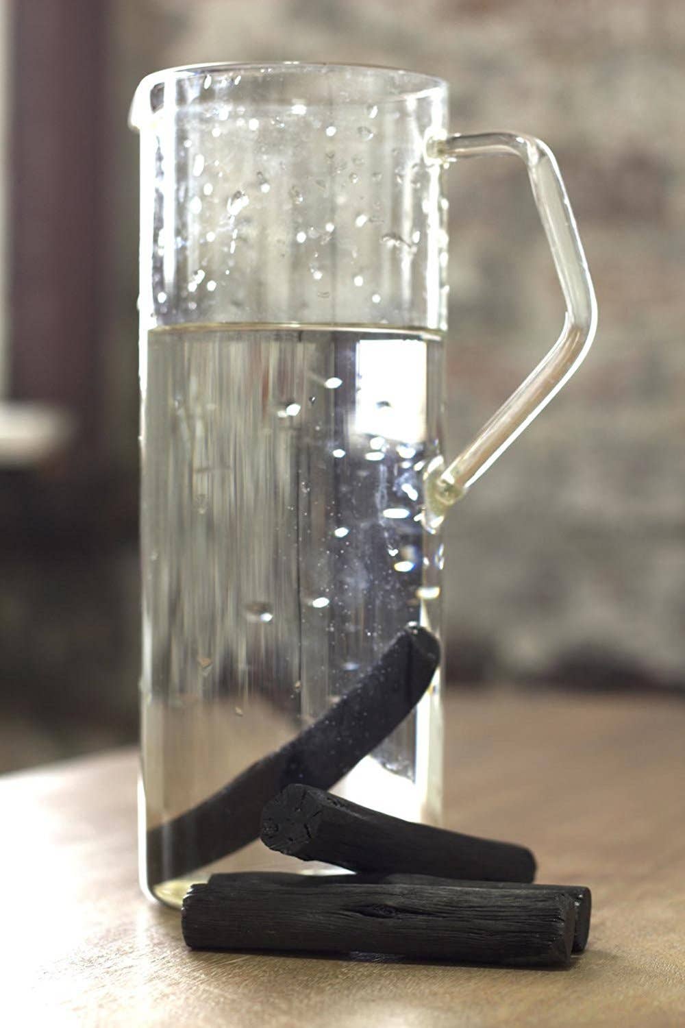 IPPINKA Made in Japan - Wholesale Water Filter - Binchotan Charcoal Water Filter - 33oz (1L) x 4 Sticks2