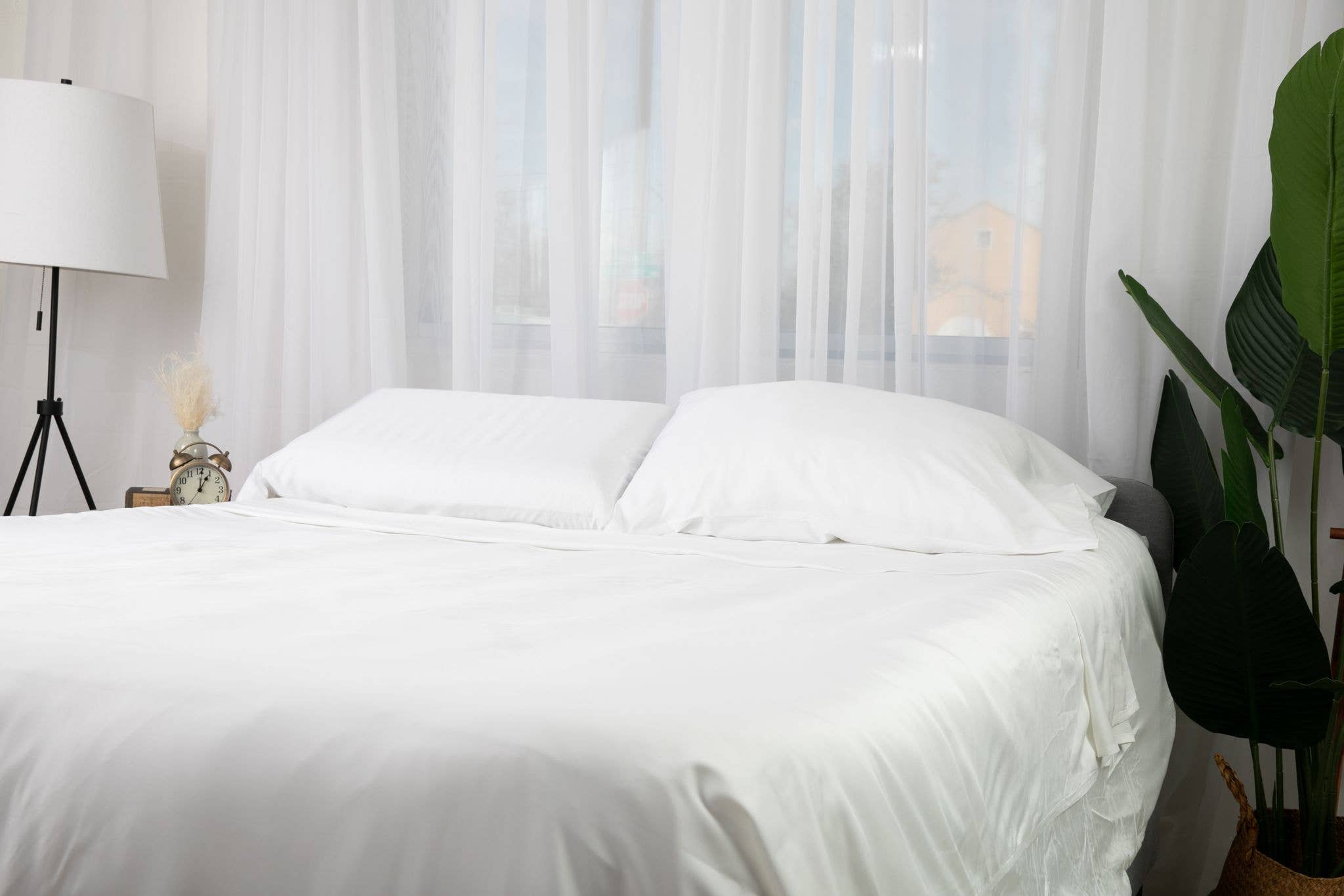 Pure Fiber - Wholesale Sheet Set - Bamboo Viscose Sheets Set – 4PC Soft Cooling Bedding14