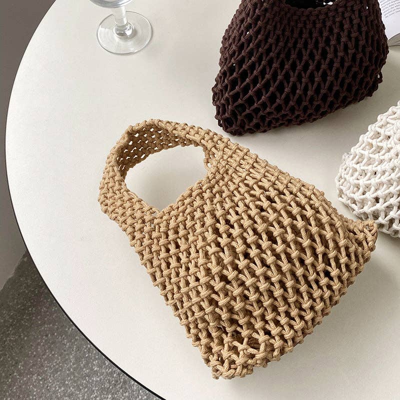 Dipped Shop – Großhandel Tragetasche – Damen – Einfaches einfarbiges Gelb Out DPWB186