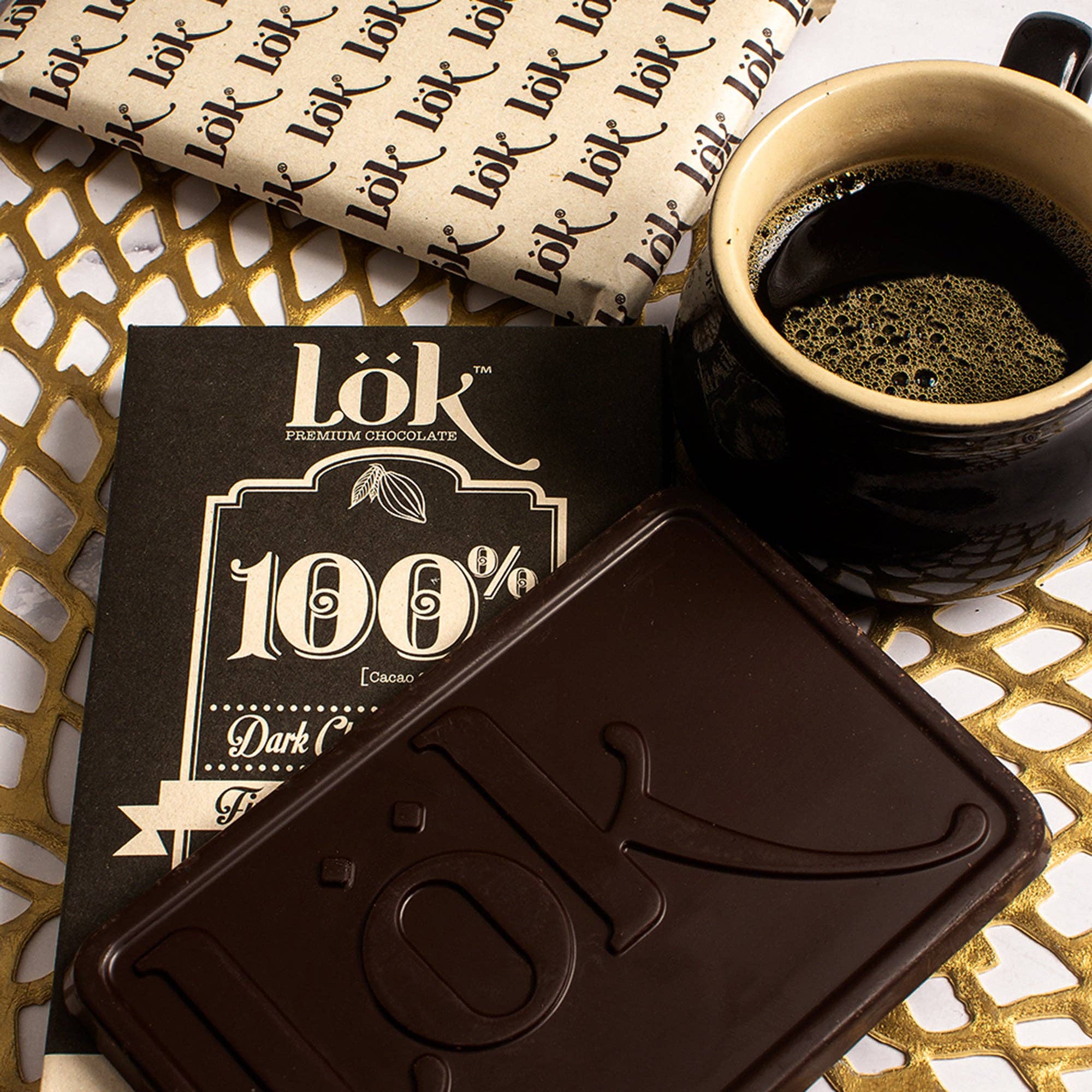 Lok Foods Austria - Venta al por mayor Chocolate - Chocolate negro Bean to Bar: 100% cacao de sabor fino2
