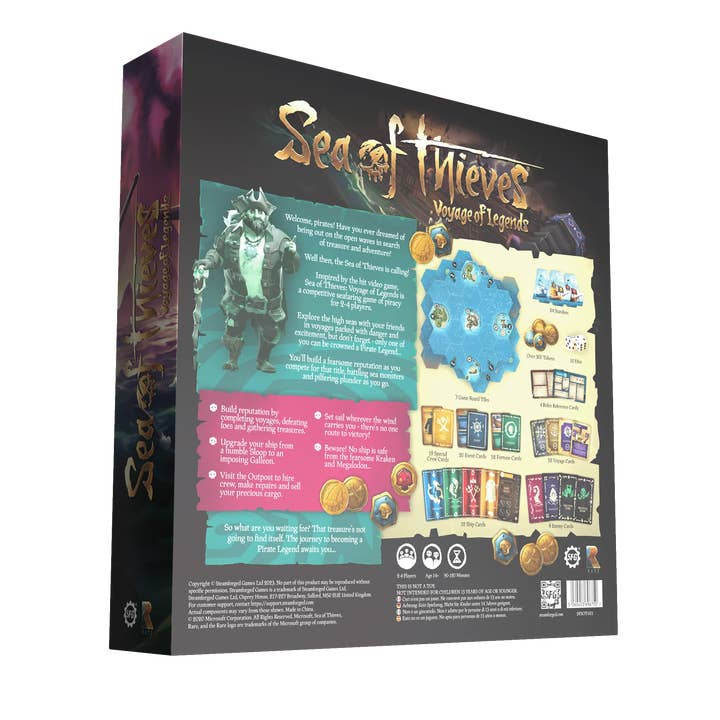 QMDirect - Wholesale Board Game - Sea of Thieves: Voyage of Legends