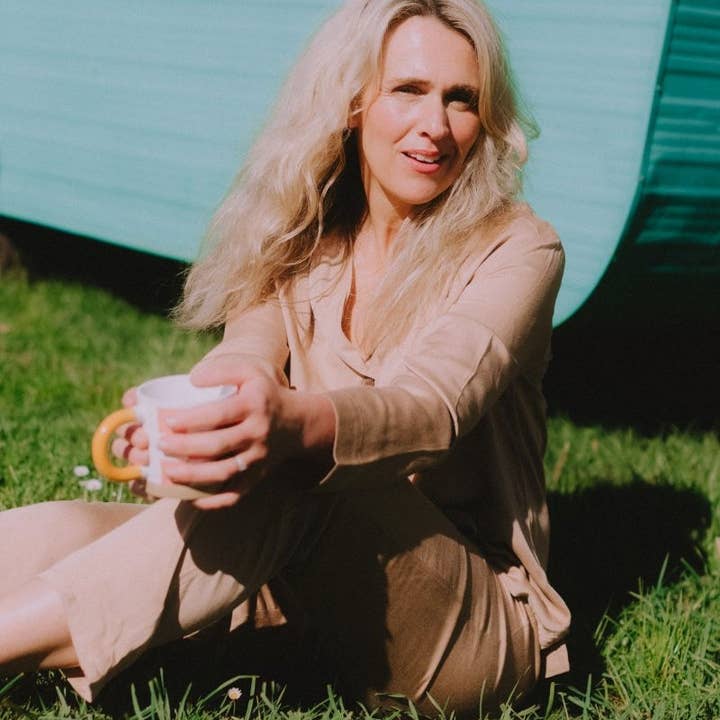 Bamboo Pyjama - Classic Set in Mocha for wholesale by JADE AND MAY