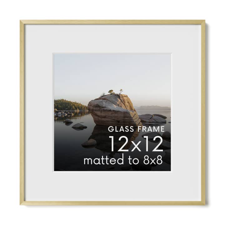 Haus and Hues - Wholesale Picture Frame - Gold Metal Frame with Glass16