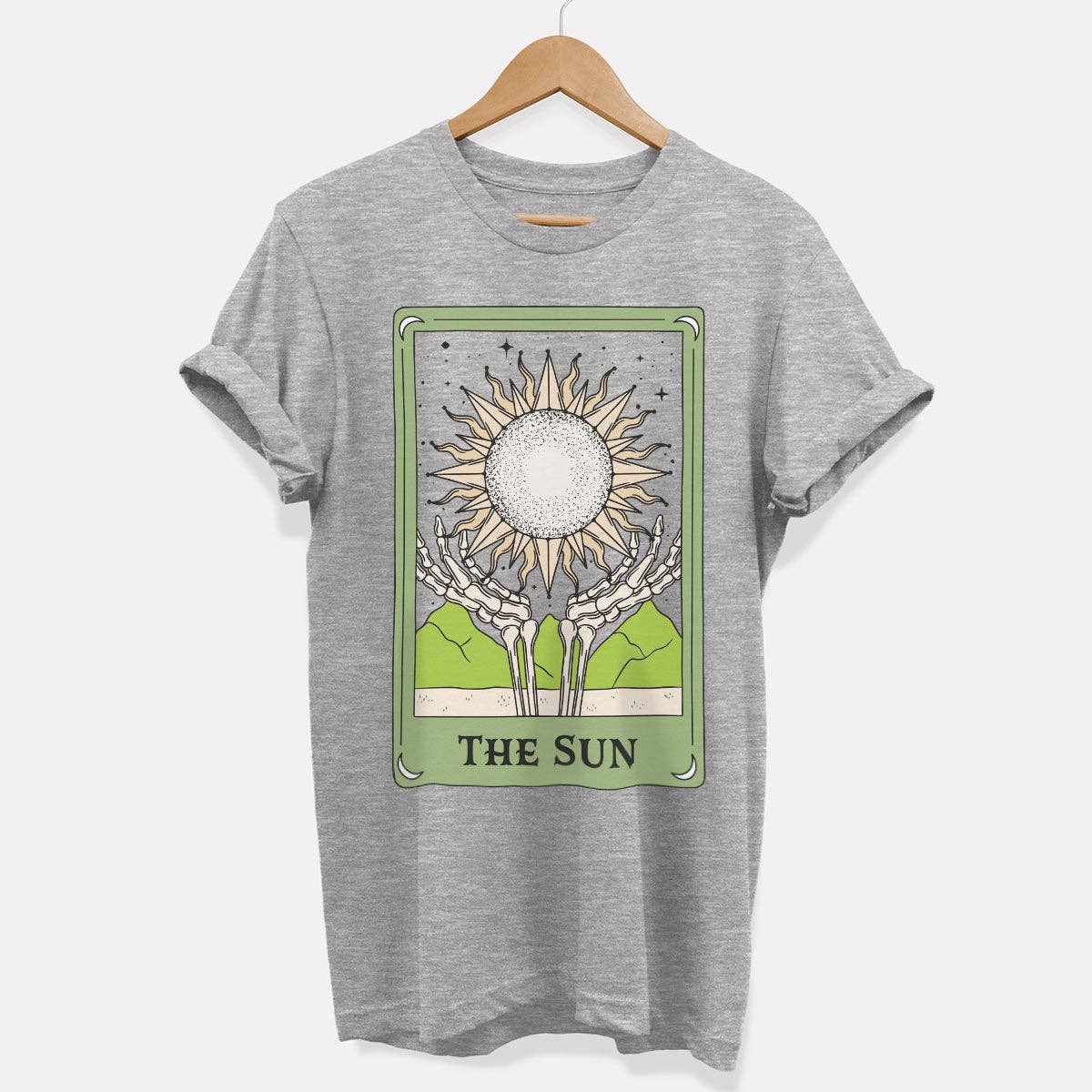 VO – Engroshandel T-shirt med print - Unisex – Sun Tarot Vegansk T-shirt (Unisex)4