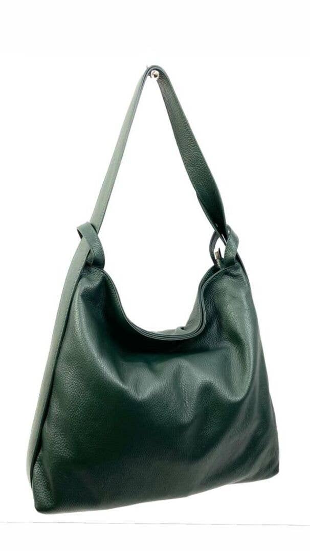 Chenson & Gorett – wholesale Shoulder bag – women's – Large Genuine Leather Hobo Bag Convertible into Backpack14