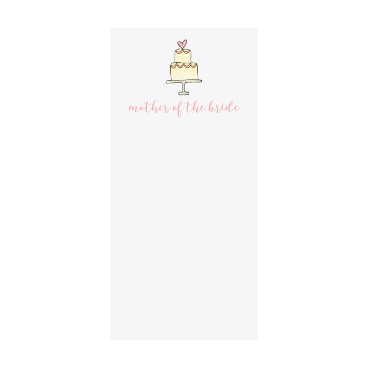 Mère de la mariée - Bloc-notes pour la vente par Brake Ink Stationery