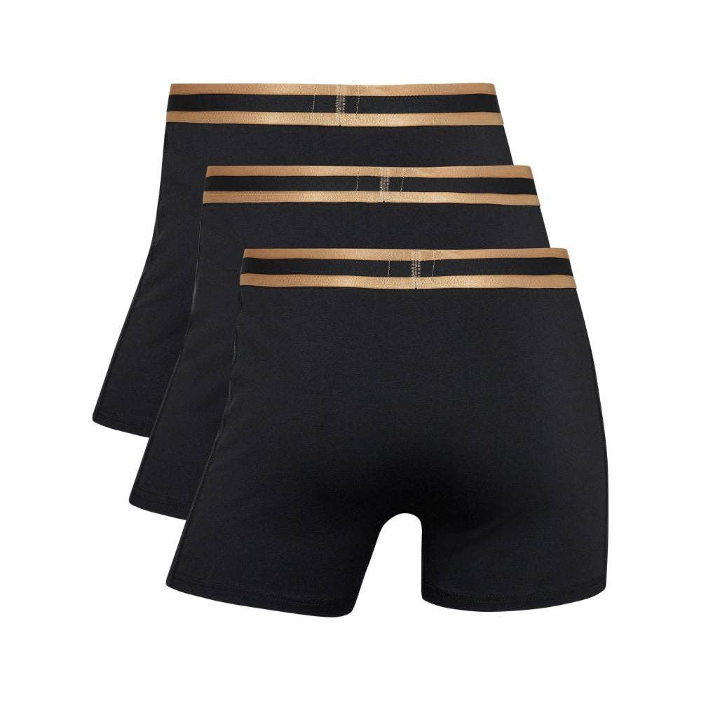 CR7 Underwear - Wholesale Underwear - Men's - Boxers CR7 UNDERWEAR Men in Organic Cotton PACK of 3 units, assorted, Elastic CR7 in gold1