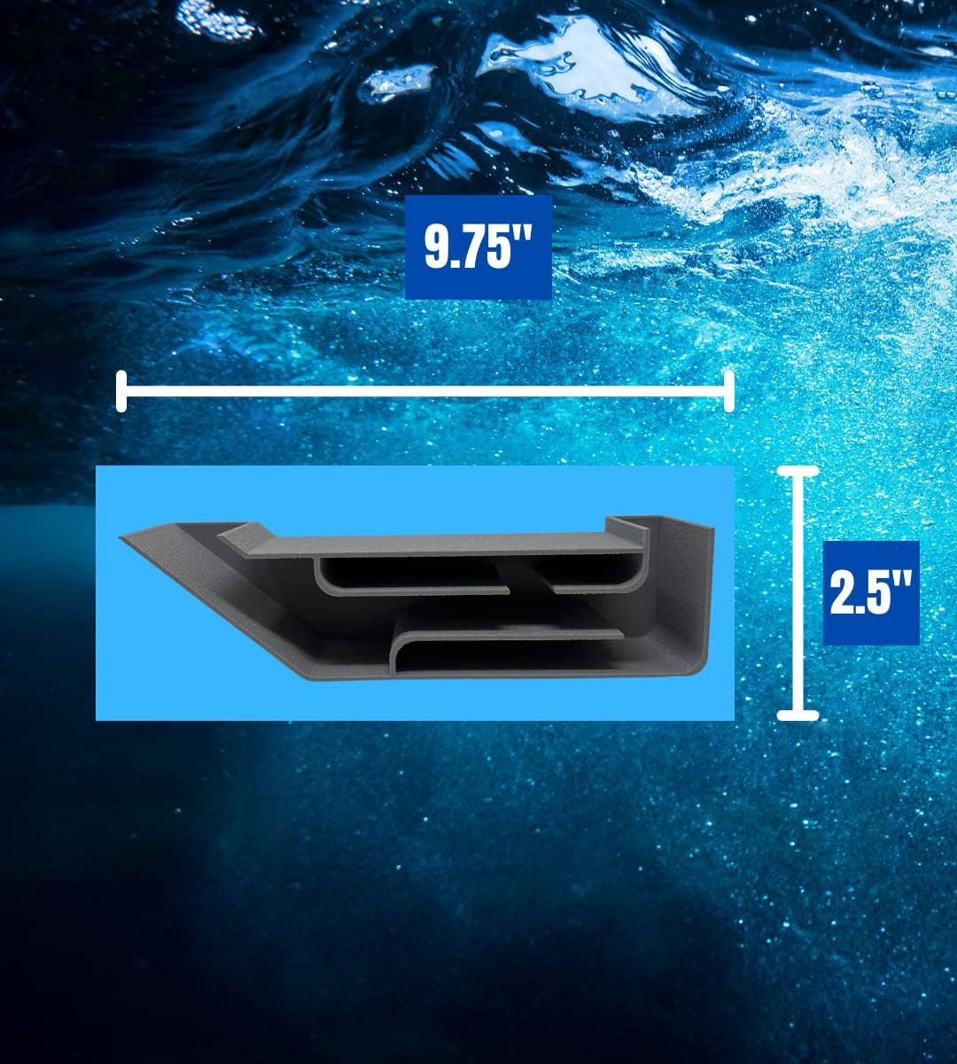 Chatelet – Großhandel Tischdeko – Chatelet REEFSHAPE Aquarium X-Large unterirdischer Tunnel | Versteck für Fische und Garnelen für Aquarien | Einzigartiger unterirdischer Aussichtstunnel | 9,75 Zoll x 2,5" | Hergestellt in den USA (XL)8