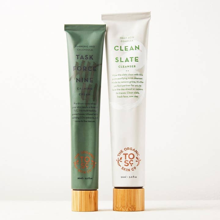 The Organic Skin Co. - Wholesale Facial Cleanser - Clean Slate - Organic Face Cleanser with AHA for Acne