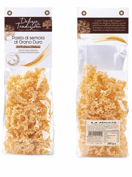 Delizie della Tradizione - pasta La Riccia - g.250 for engroshandel hos CENTRO DOLCE FRIULI