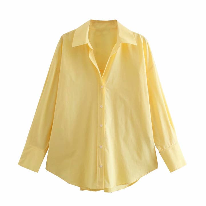 Marayn – wholesale Buttoned-down shirt – Women's – European Summer Womens City Chic Poplin Shirt15