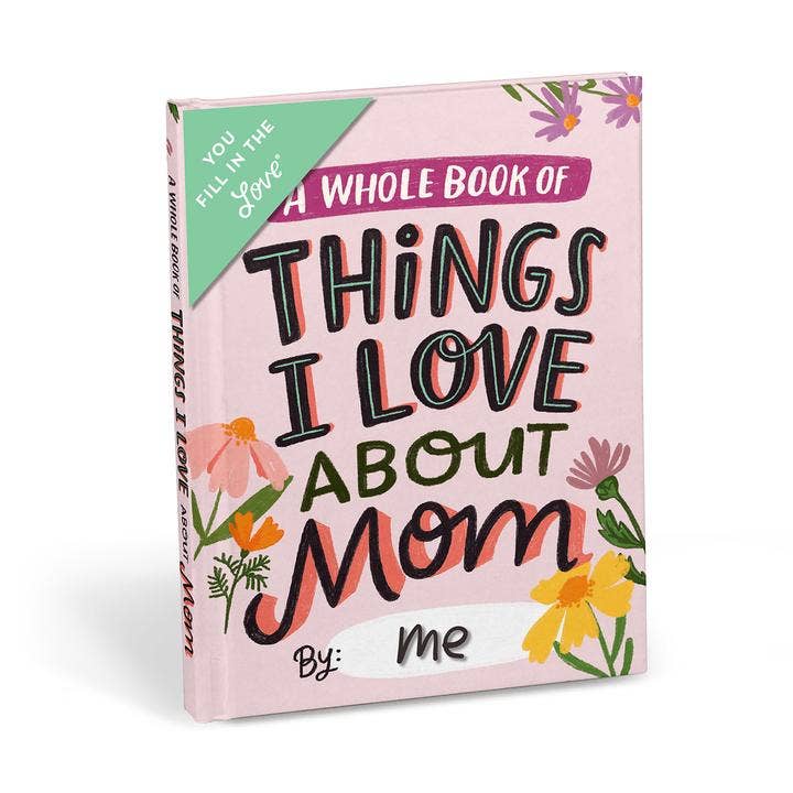 Em & Friends About Mom Fill in the Love Journal for wholesale by Em & Friends UK