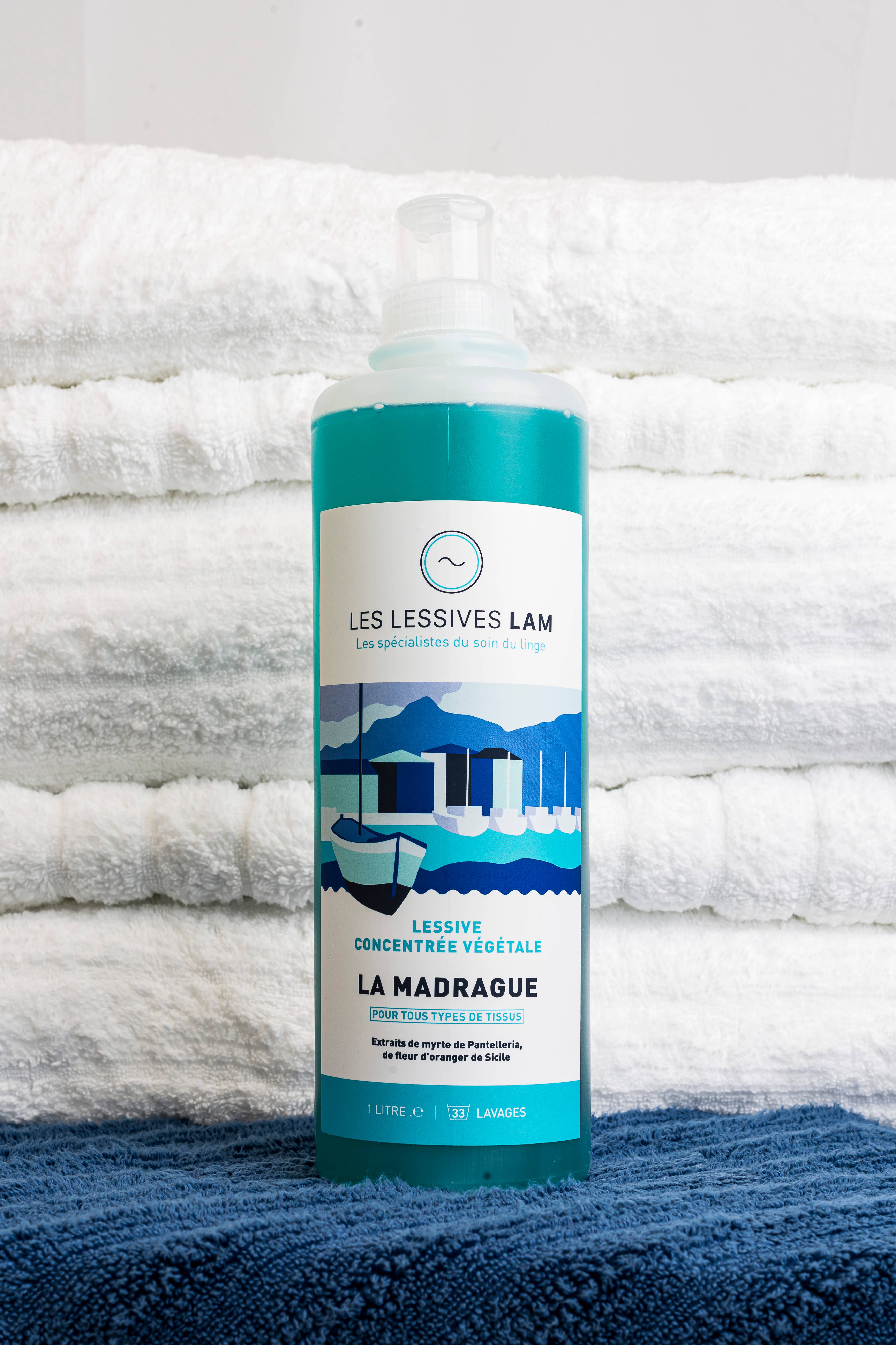 Les lessives LAM - Wholesale Liquid Laundry Detergent - Concentrated vegetable liquid detergent 1L - La Madrague2