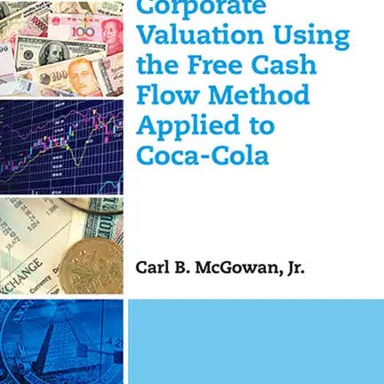 Books by splitShops - Wholesale Business & Finance Book - Corporate Valuation Using the Free Cash Flow Method Applied to Coca-Cola - Paperback