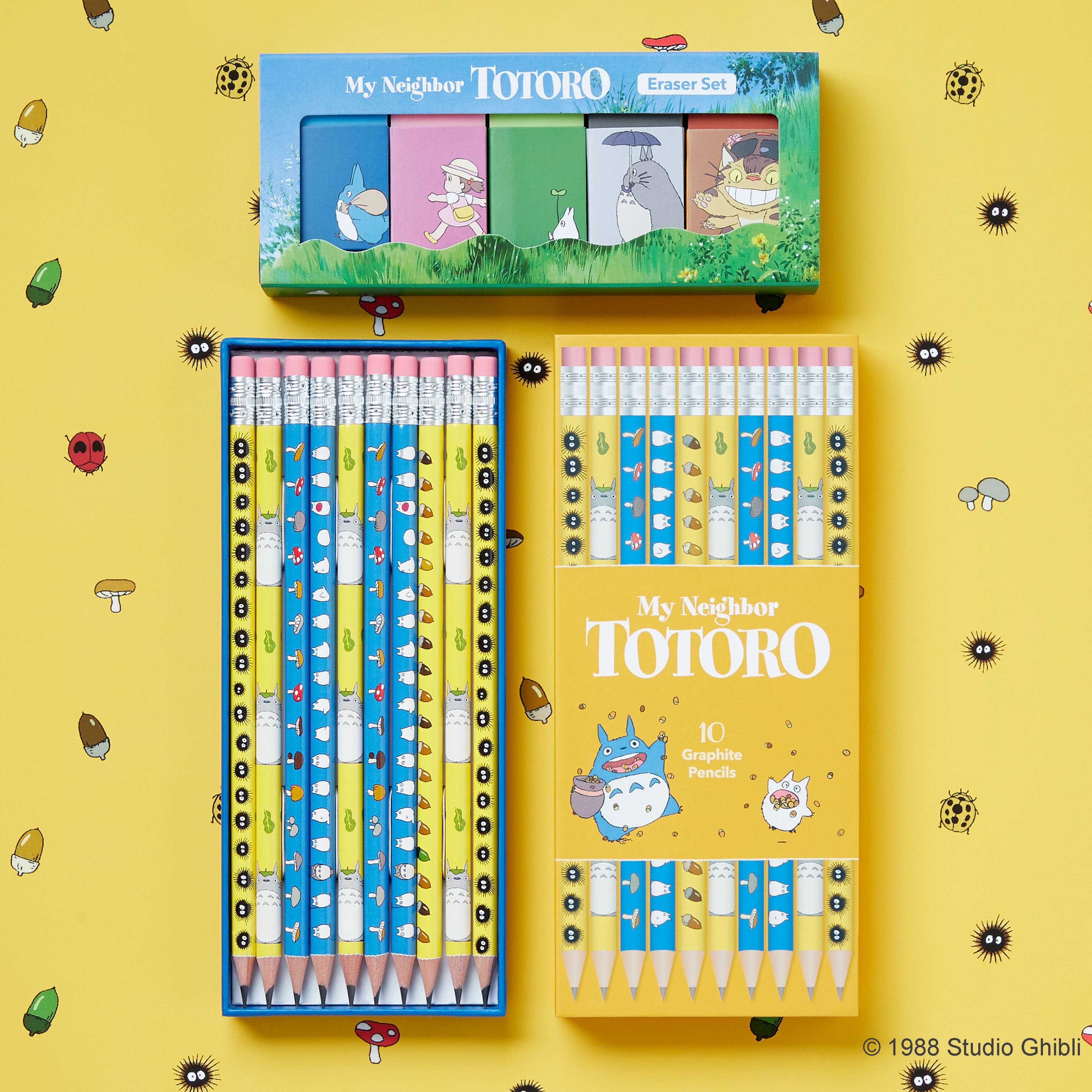 Chronicle Books - Wholesale Pencil - My Neighbor Totoro Pencils1