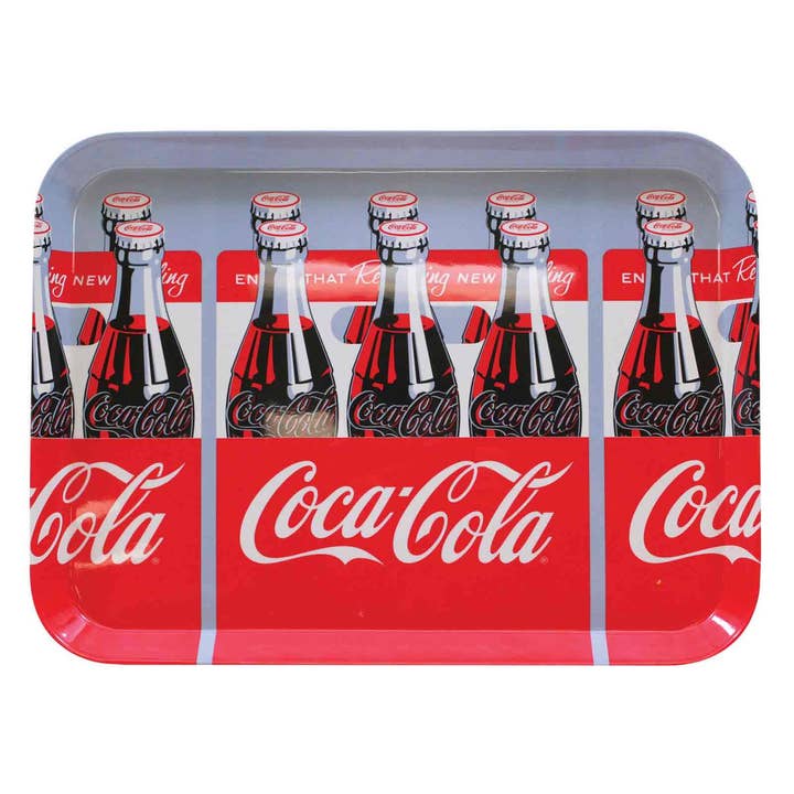Coca-Cola ''6 Pack'' Graphic Serving Tray for wholesale by TableCraft Products Company