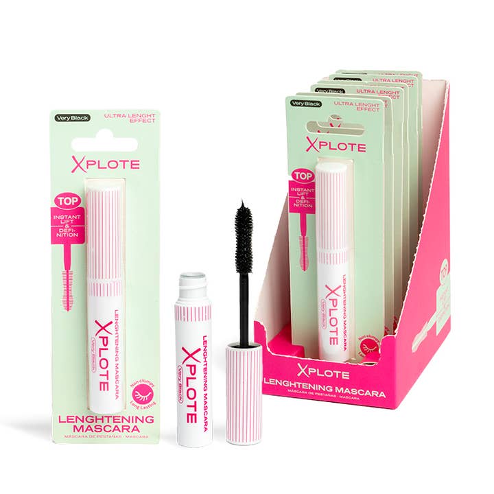Aquarius Cosmetic SLU - Wholesale Mascara - XPLOTE VERY BLACK LENGHTENING MASCARA