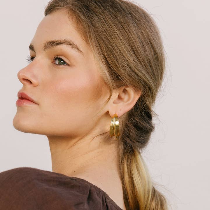 BECASA - Wholesale Hoop Earrings - Solstice Hoop Earrings0