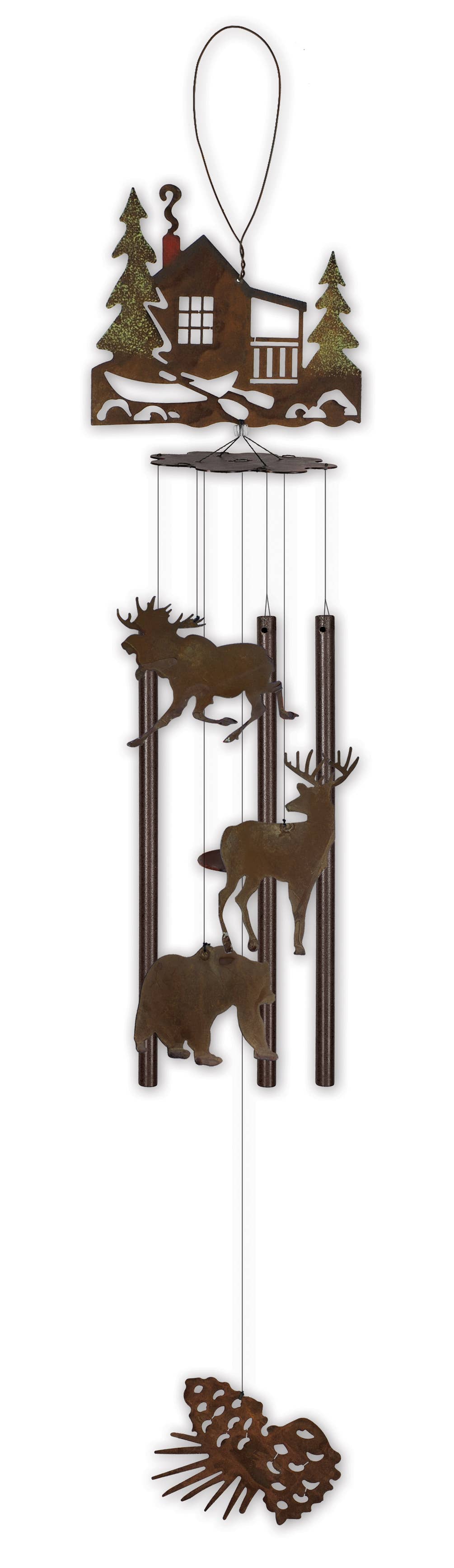 Sunset Vista Designs – wholesale Wind chime – Cabin Wind Chime1