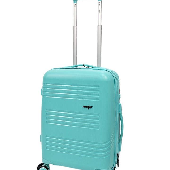 Infinity Leather (Upperclass Fashions Ltd) - Wholesale Luggage - Hard Shell 4 Wheel TSA Suitcase Luggage Set