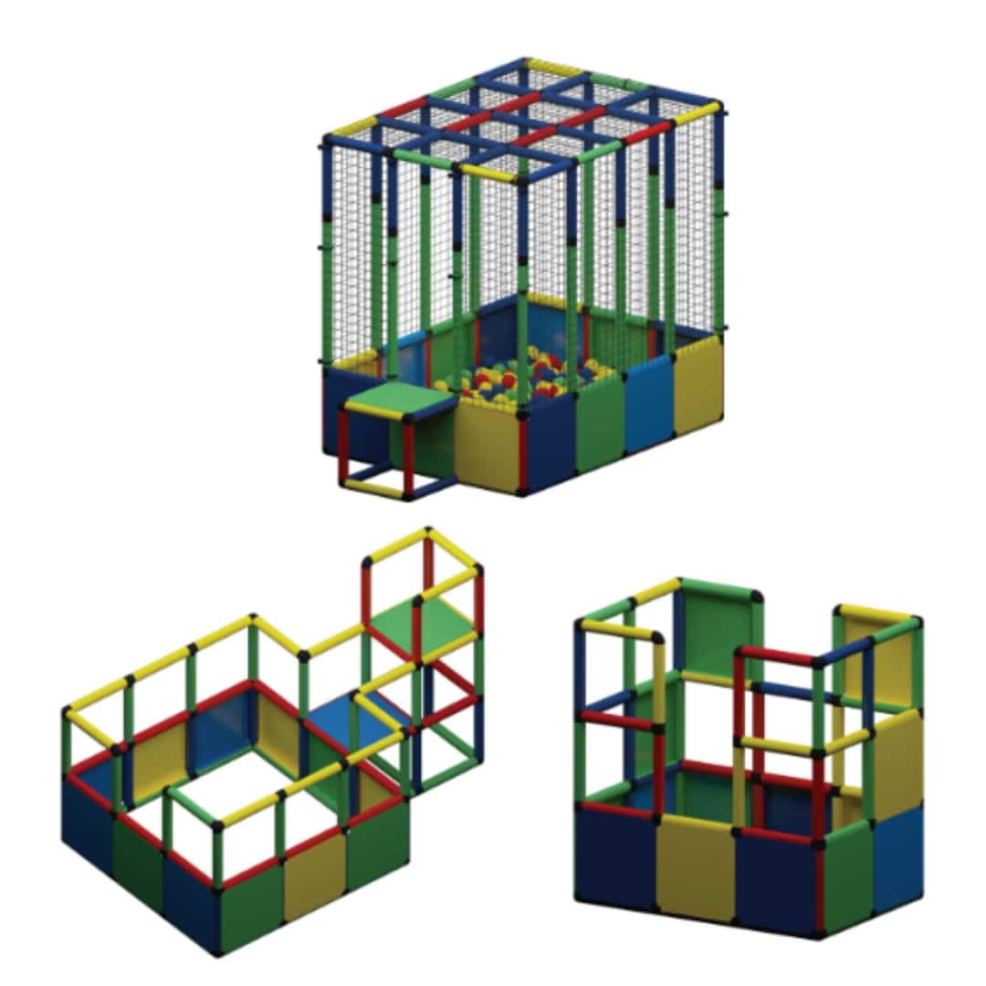 Funphix - Vente Jeu construction – enfant - Ensemble de jeu Dive In Ball Pit pour enfants | Extérieur et intérieur7