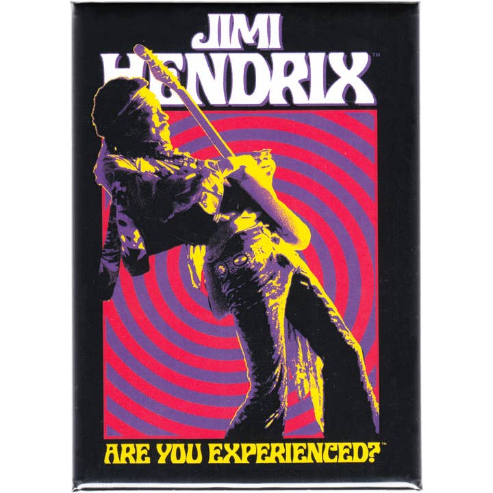 Square Deal Recordings & Supplies - Wholesale Magnet - Magnet - Jimi Hendrix - Are You Experienced? Guitar Solo