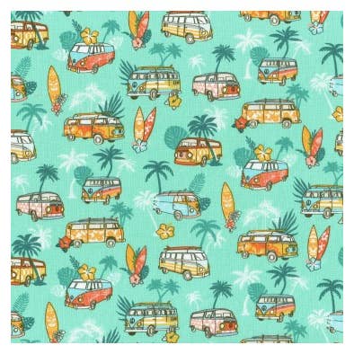 Storms Style - Wholesale Pet Bandana - Dog - Campervan Pet Bandanas - 3 colours available - Dog Cat