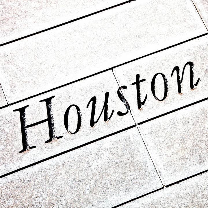 Porta-copos gravado Houston por atacado de South Austin Gallery