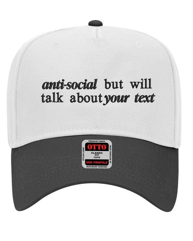 Sundrop - Vente Casquette de camionneur – unisexe - Asocial mais je parlerai de [mon chien] Casquette personnalisable4