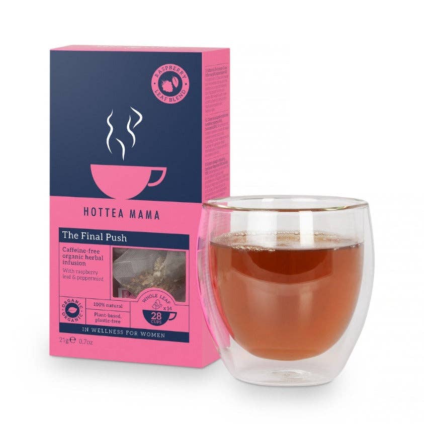 HOTTEA MAMA – wholesale Nursing tea – Maternity – Organic The Final Push Raspberry Leaf Tea1