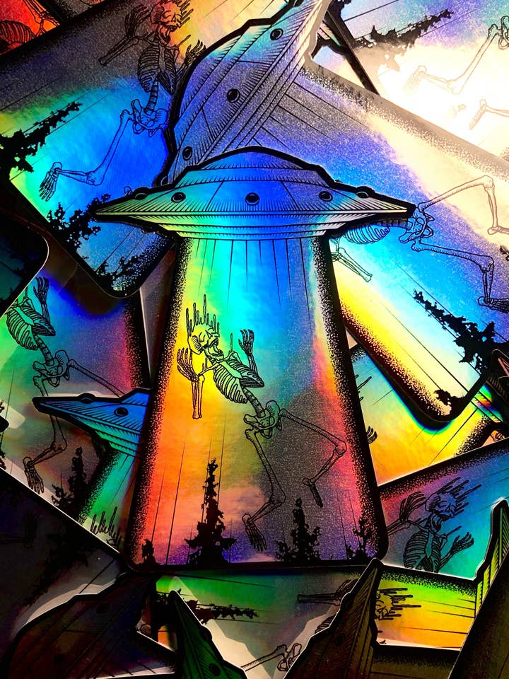 Harvest sticker for wholesale by Leviathan Artworks