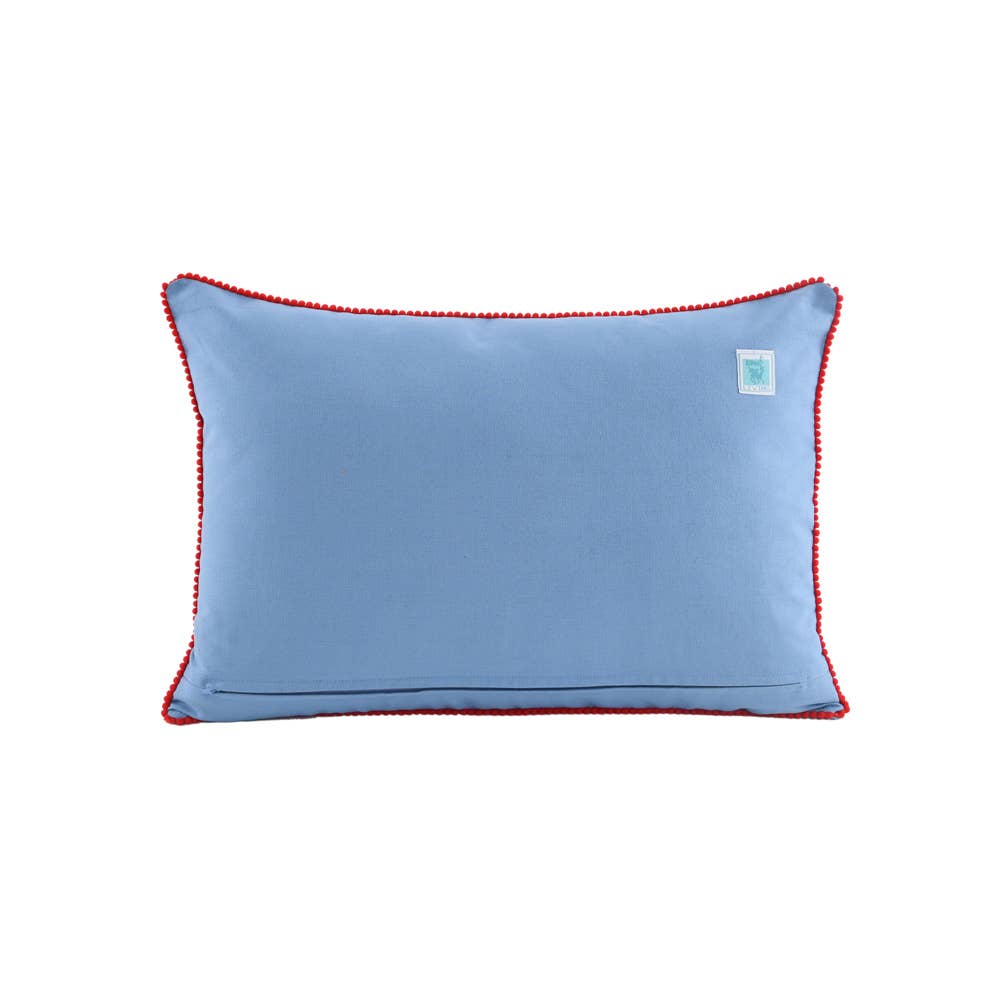 Karma Living - Wholesale Throw/Decorative Pillow - 2ABCC231222_DBRD SET / 2 FARM ANIMAL CUSHION 16x243