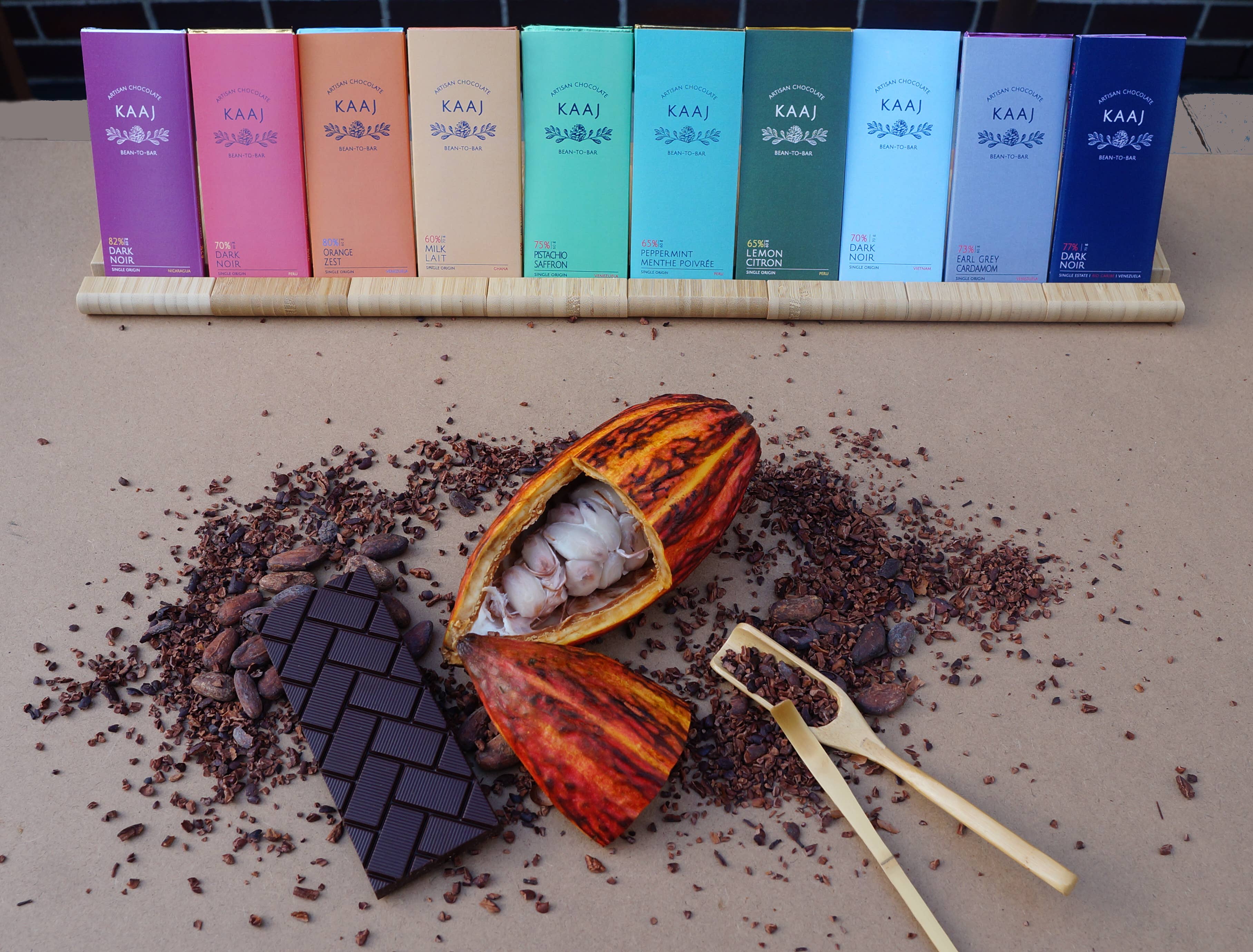 Kaaj Artisan Chocolate - Wholesale Chocolate Bar - Dark 70% Peru6