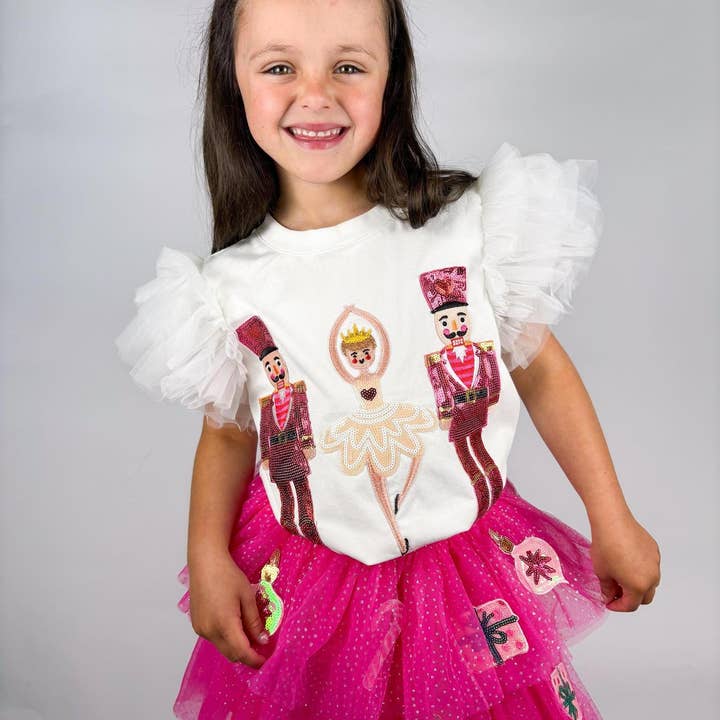 Haut Patché Casse-Noisette et Danseuse Étoile pour la vente par Three Wildflower Designs