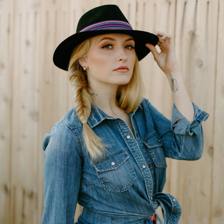 Shelby Mountain Fedora: Lã Andina e Estiloso por atacado de Sol Authentica