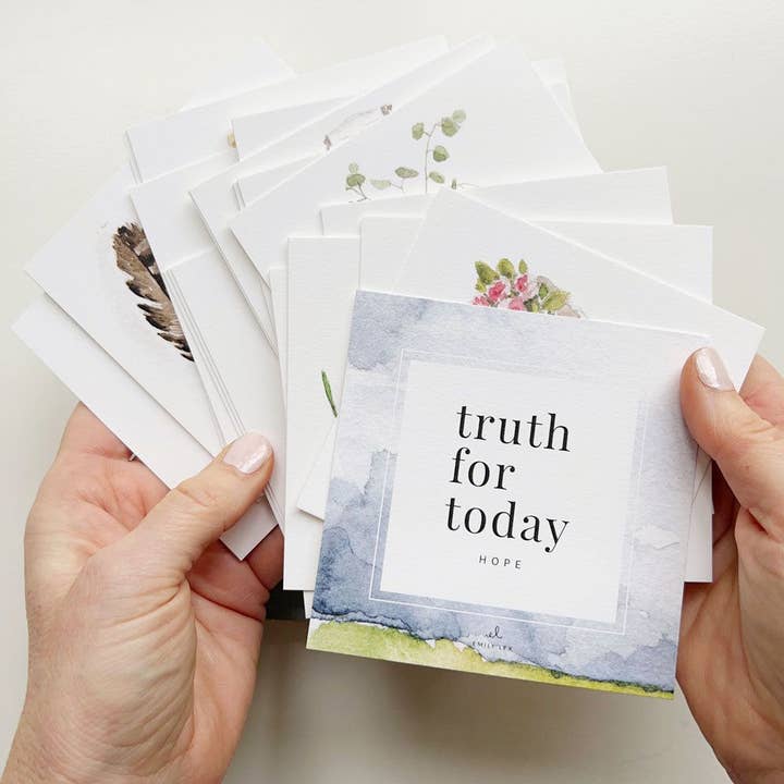 emily lex studio - Wholesale Stationery/Notecard Set - truth for today hope cards