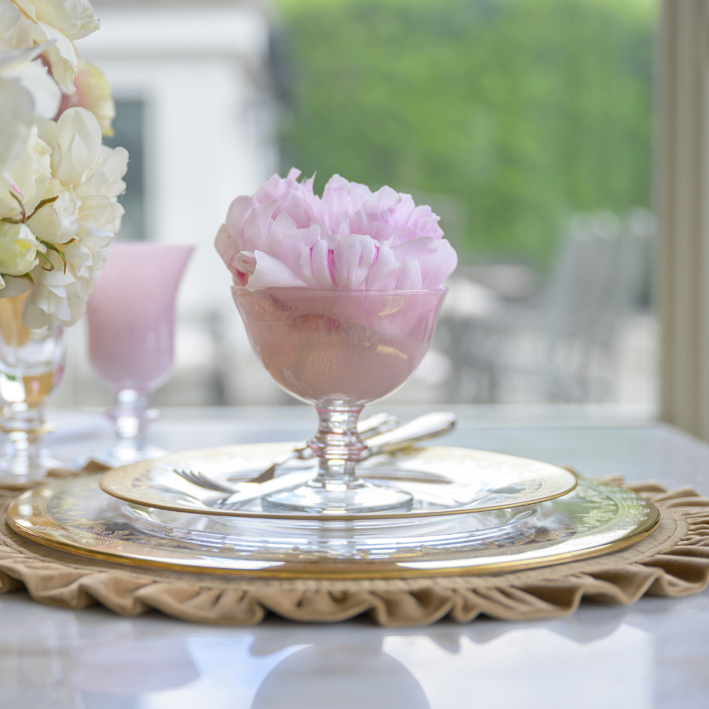 Arte Italica & Crown Linen Designs - Wholesale Wine Glass - Rialto Compote10