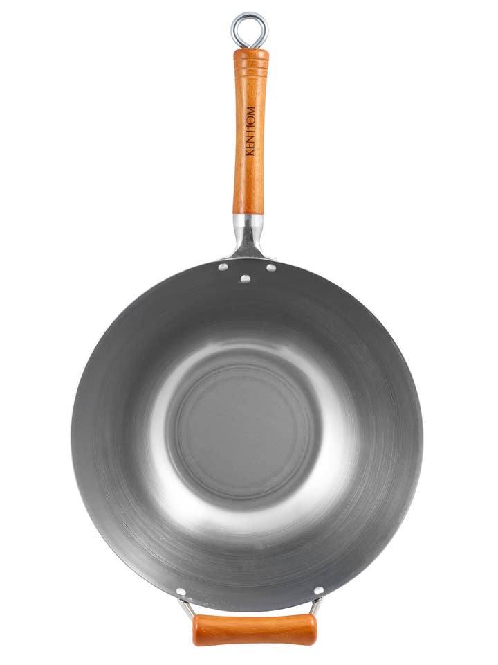 Ken Hom Excellence Carbon Steel Wok for wholesale by DK Household Brands (Zyliss, Cole & Mason, AdHoc, SwissMar, Culinare, Ken Hom)
