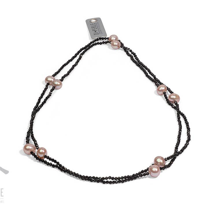 Colar de Pérola com espinela | 105 cm por atacado de Di Perle GmbH
