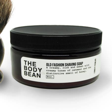Shaving Soap 8oz for wholesale by The body bean