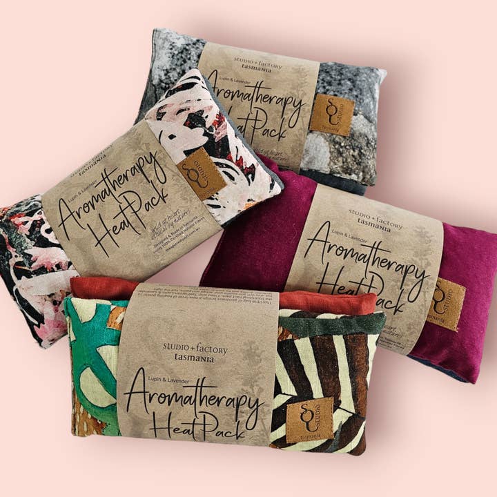 The Spotted Quoll Studio - Wholesale Heating Pad - Aromatherapy Heat/cold pack - Lupin & Lavender