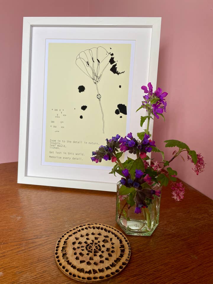 Art Print: Zoom in to Detail - Large (A3) for wholesale by Other Ways to Walk