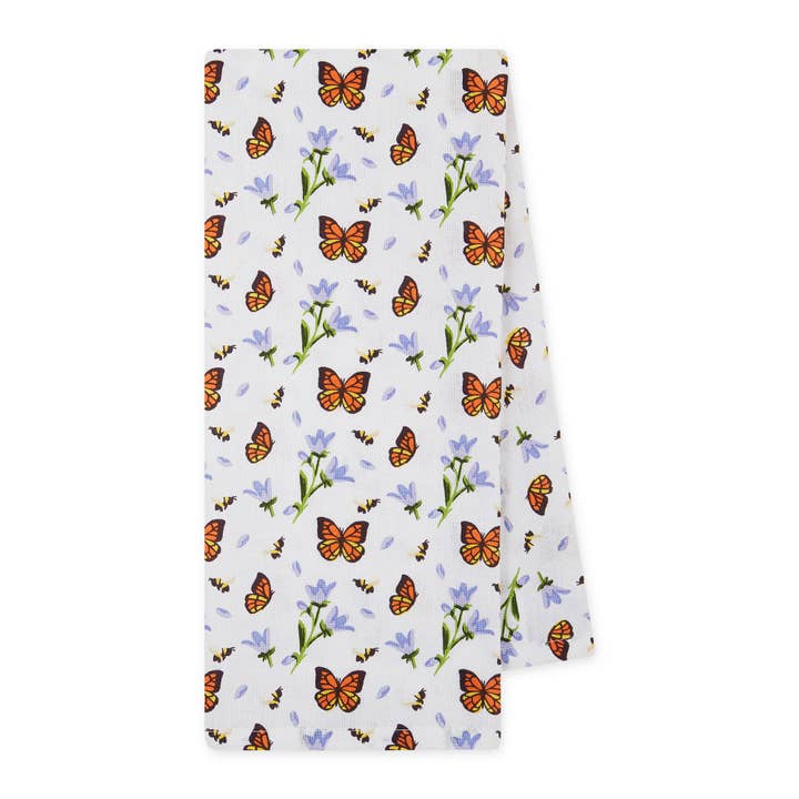Design Imports - Wholesale Tea Towel - Summer Meadow Assorted Dishtowels- PDQ