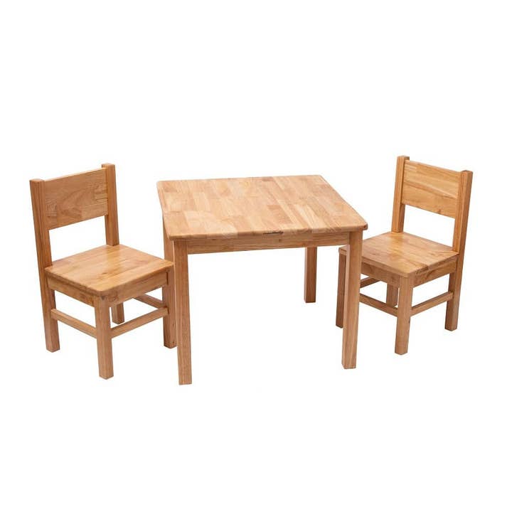 Pioupiou et Merveilles - Wholesale Chair – Child - Set of 2 Children's Chairs in Natural Wood 4-7 years8