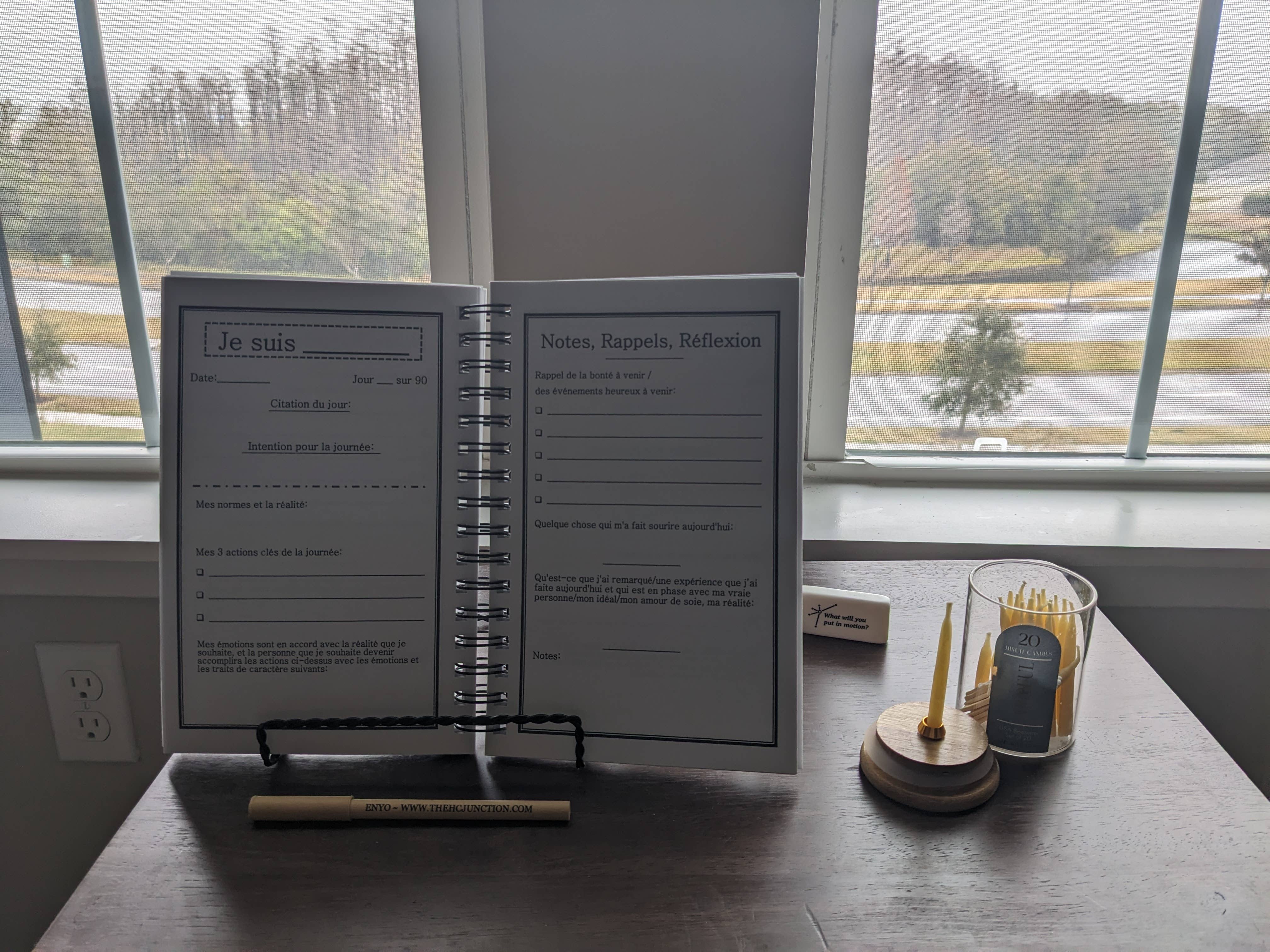 HCJunction and InHeritage Herbs - Wholesale Journal/Diary - 90day Journey Journal & Planner: Let Something Good Be Said7